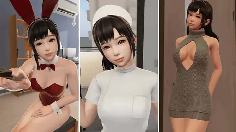 VR/互动SLG VR女友2 新VR女友 VR-Kanojo 5.3G插画